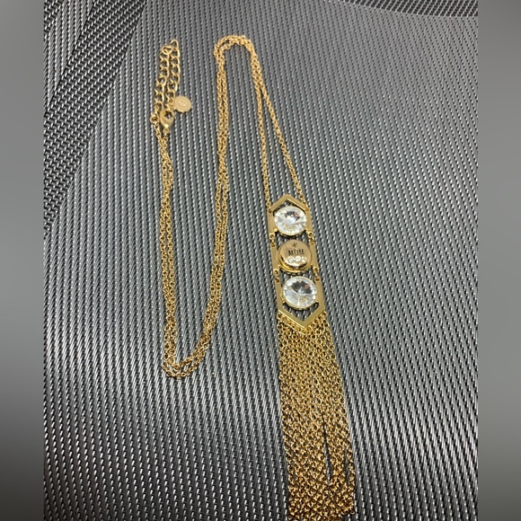 💗Gold Tasseled Snap Button MOM Necklace, Magnolia & Vine, Ginger Snaps & Co. - Picture 5 of 8